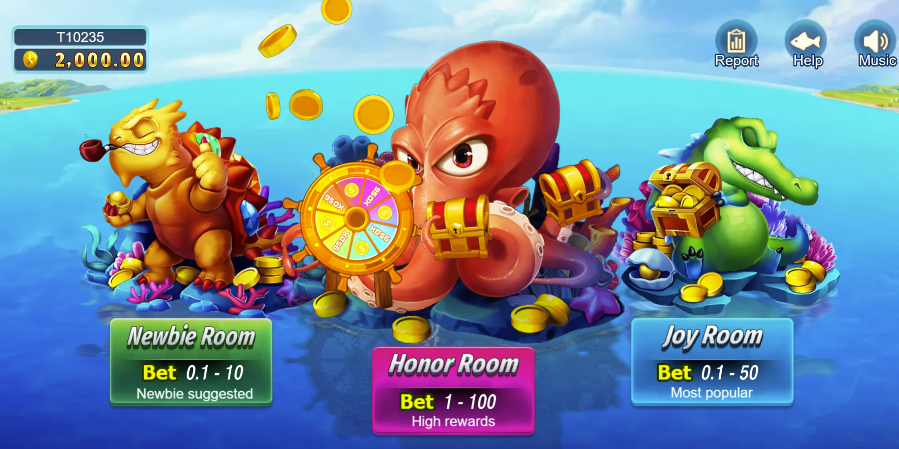 Mega Fishing casino bonus game | JILI Games