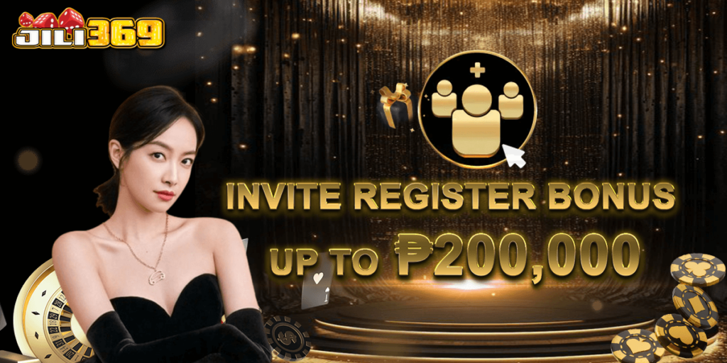 Jl777 Casino invitie friend register up to ₱200,000 bonus